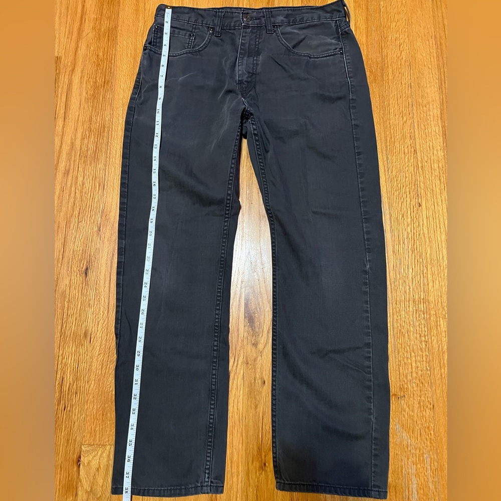 Levi's 505 Gray Pants, Men’s 32X30 - Picture 5 of 13